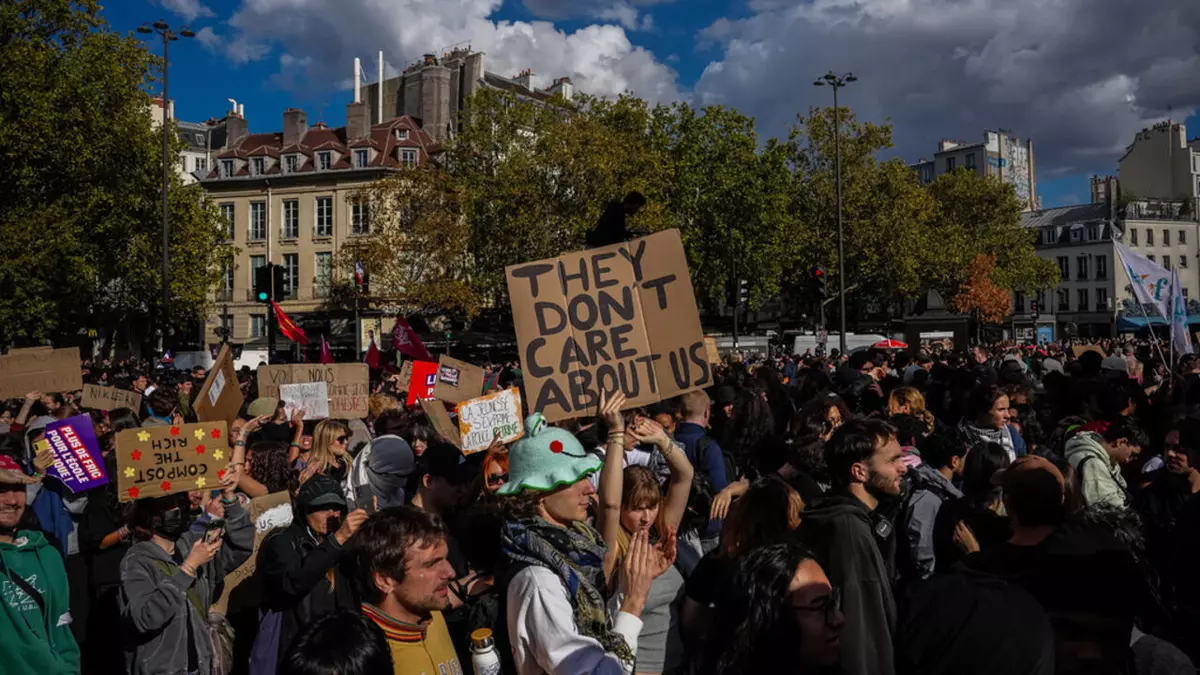 ‘Nothing will stop us’: French student protests show few signs of ending