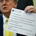 Judge weighs if Trump can charge $100K for early access to Truth Social posts