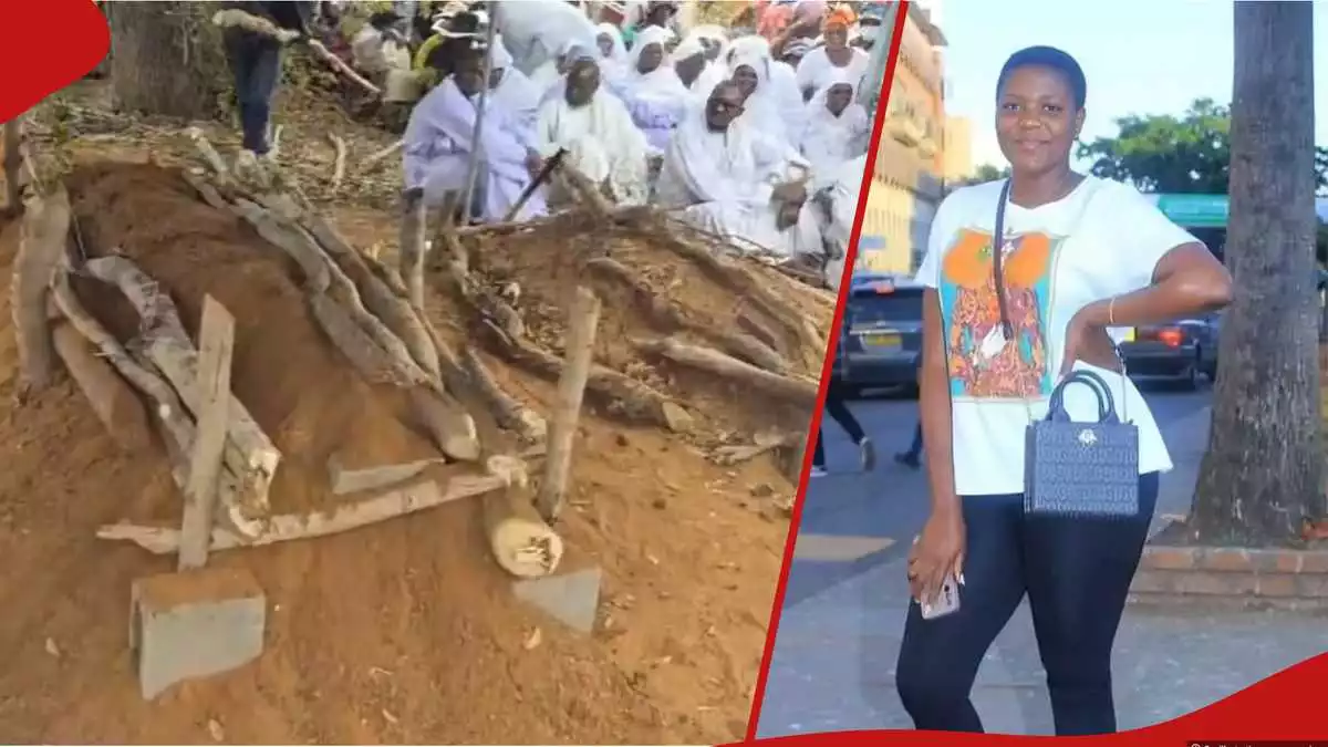Tears as Wicknell Chivayo’s wife’s personal aide Sanelisiwe killed in helicopter crash is buried