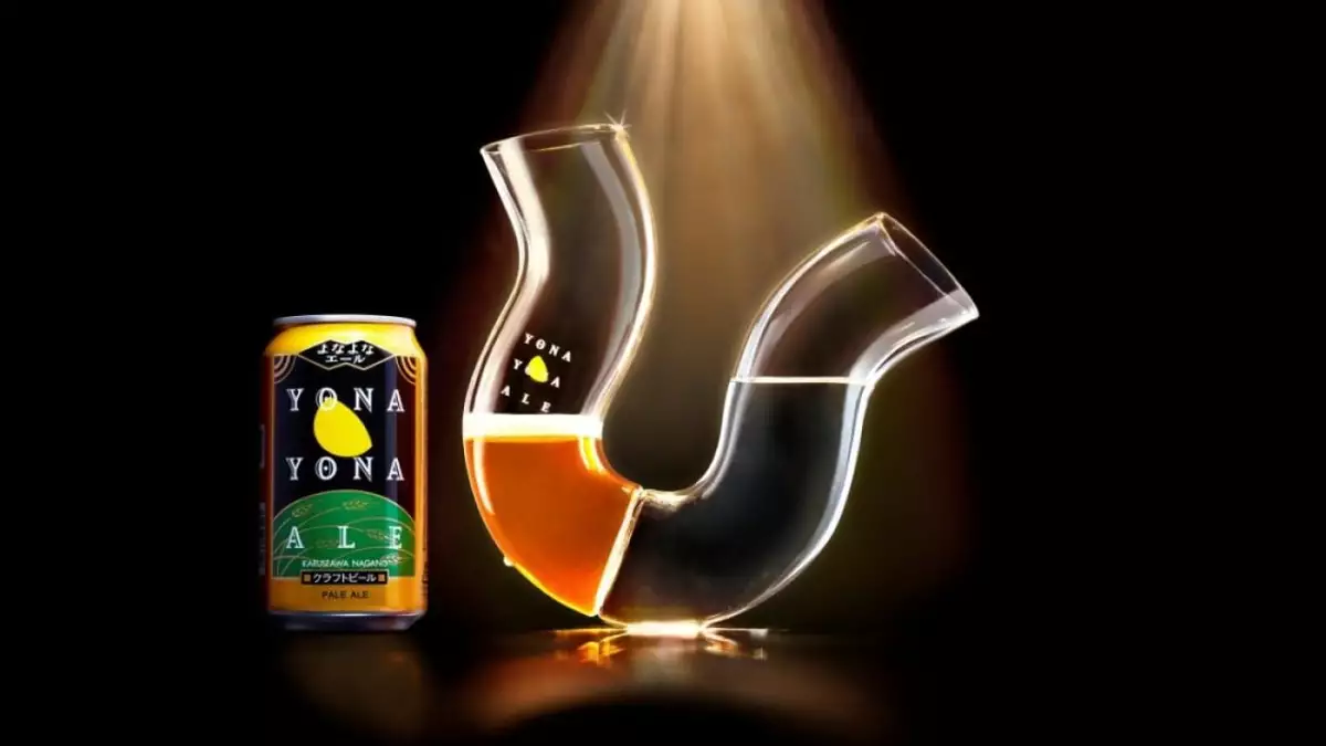 Japanese brewer designs “wobbly” beer glass to encourage responsible drinking