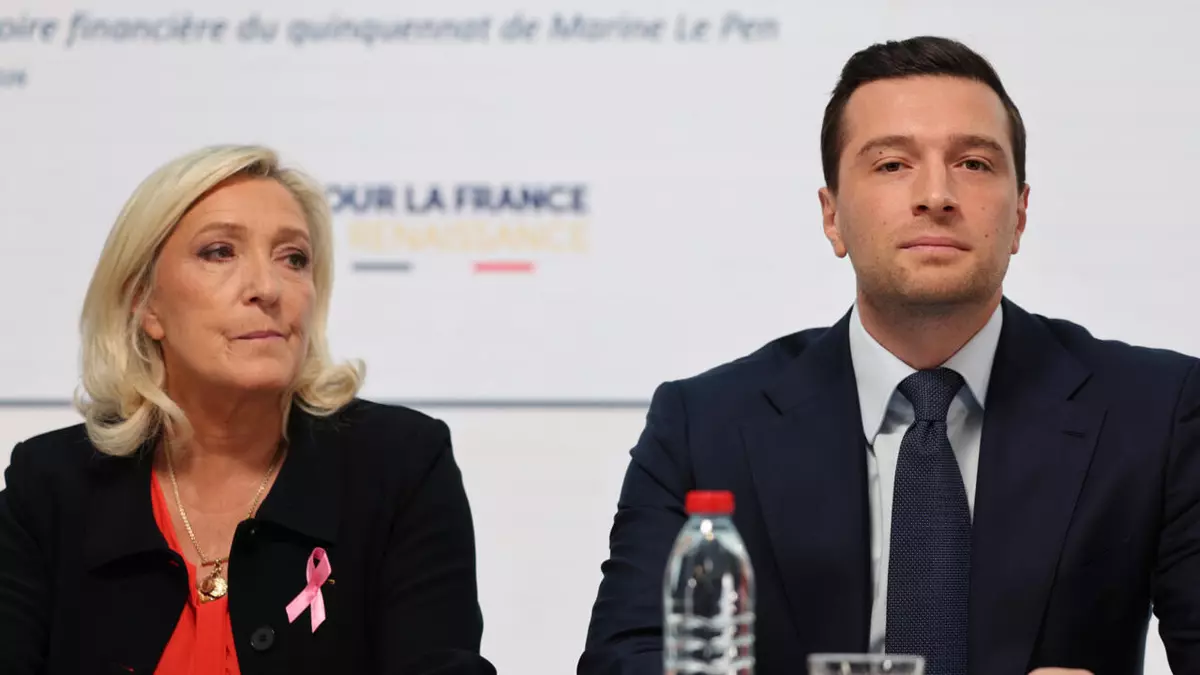 Le Pen vows drastic cost savings to prevent French 'default'