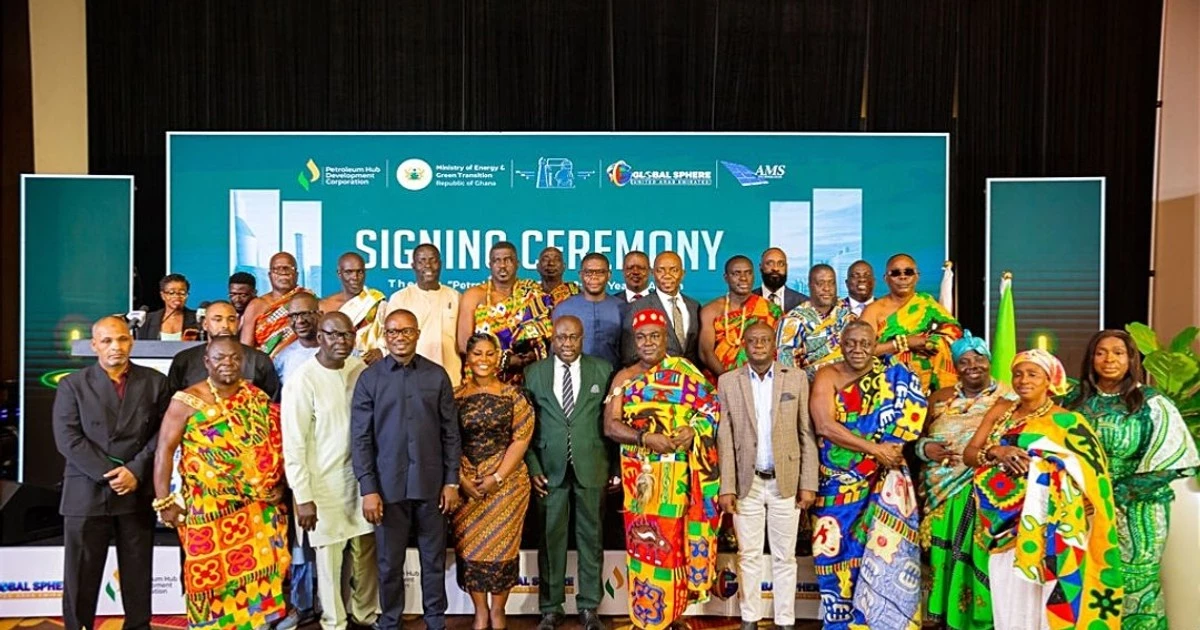 Ghana signs agreement for $28 billion petroleum hub expansion with planned 300,000-barrel refinery
