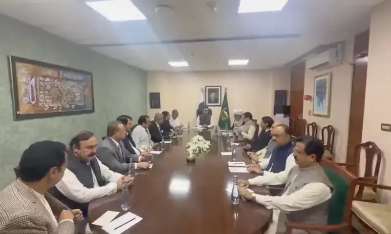 First round of talks between govt, opposition end as PTI’s Oct 4 protest looms over Islamabad