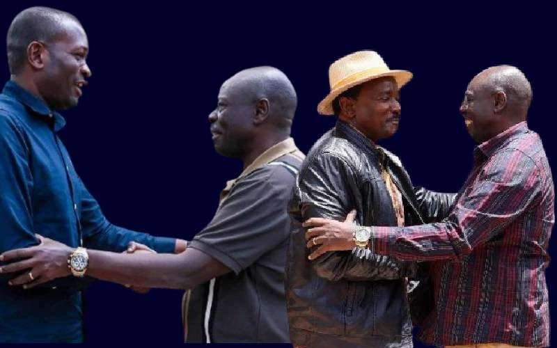 Closing ranks: Political traffic at Wamunyoro intensifies as Gachagua hosts Kalonzo, Wamalwa