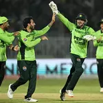 All-round Arafat Minhas owns the show as Pakistan crush England in tri-series match