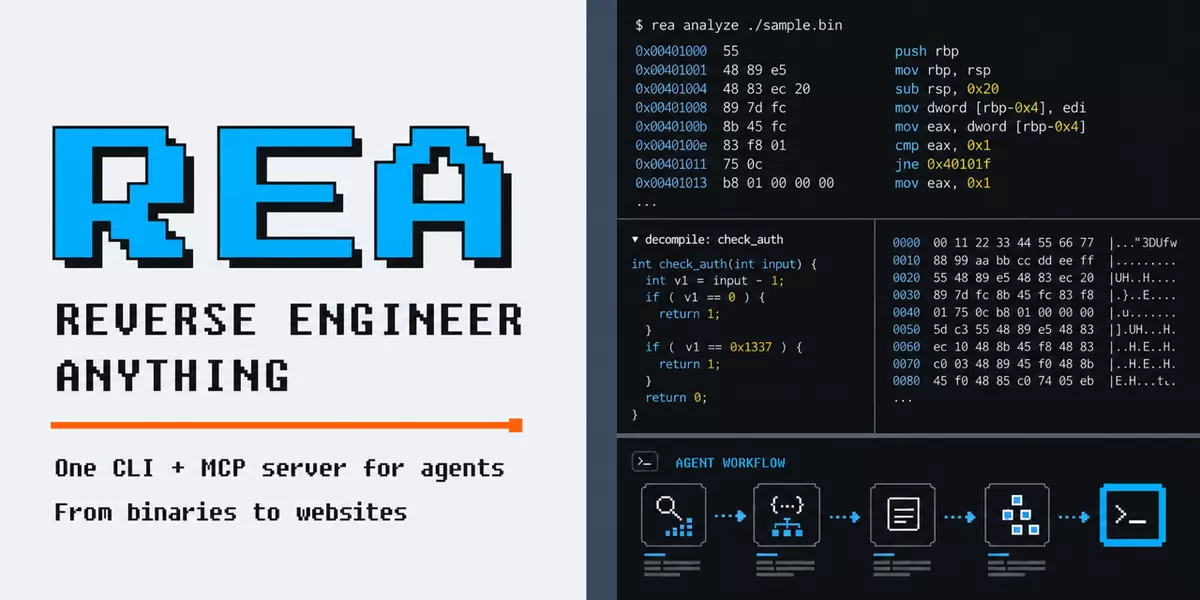 Reverse engineer anything with agents, from app behavior down to native binaries
