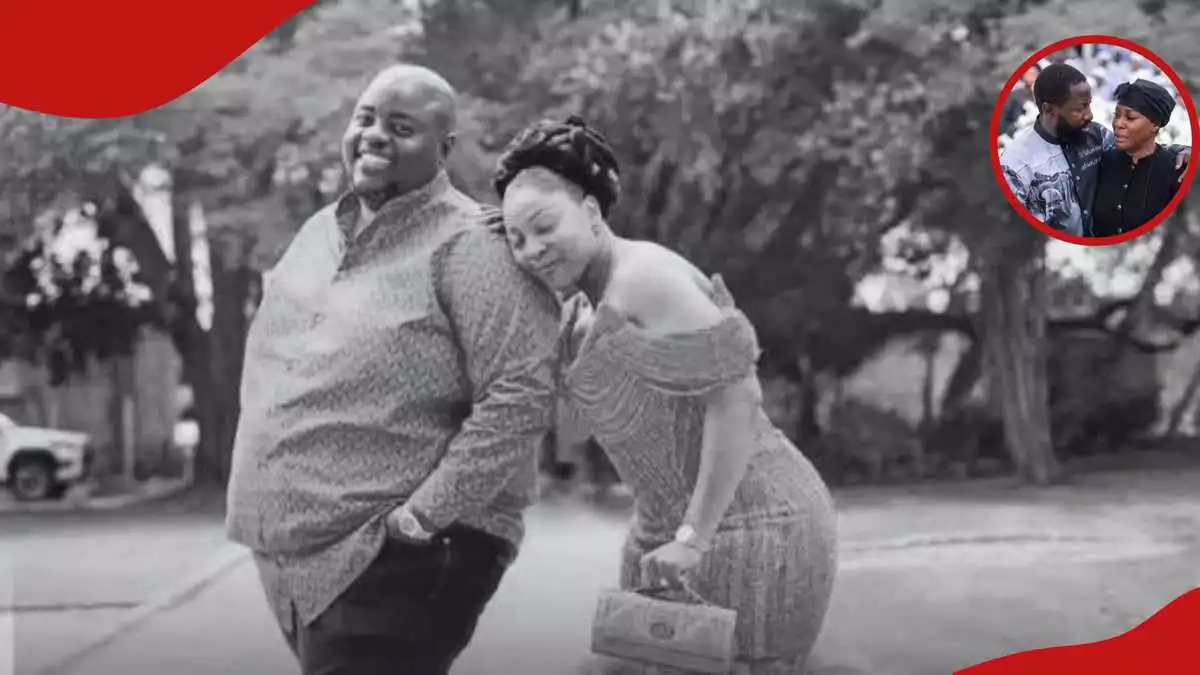 Wicknell Chivayo: Photo of tycoon's brother comforting ex-wife Sonja during burial moves many