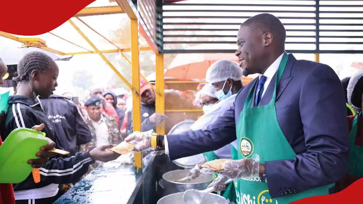 Johnson Sakaja says Nairobi’s Dishi Na County provides 37-tonne daily food market for farmers