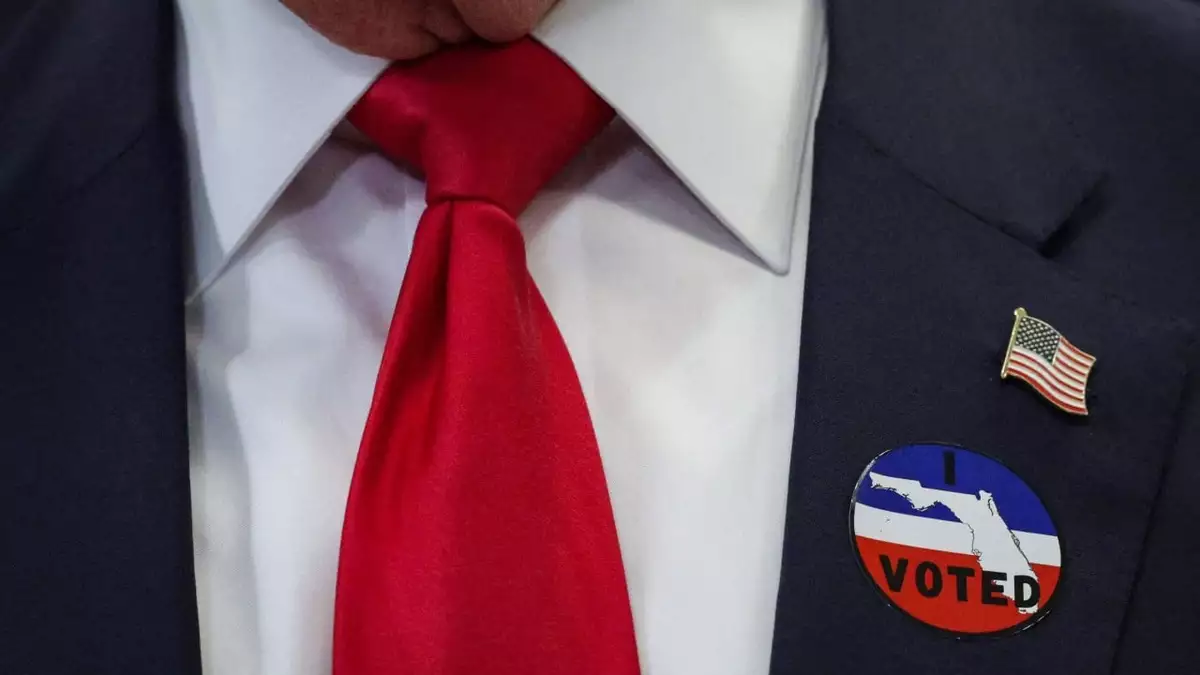 Trump, a critic of early voting, votes early in Florida