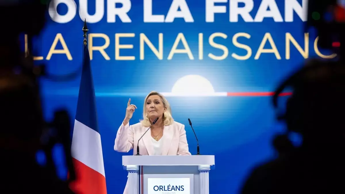 France’s Le Pen vows to restore ‘rule of law’ at presidential campaign launch