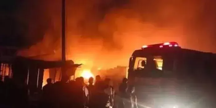 Panic as Massive Night Fire Guts Club Mio’s in Mombasa