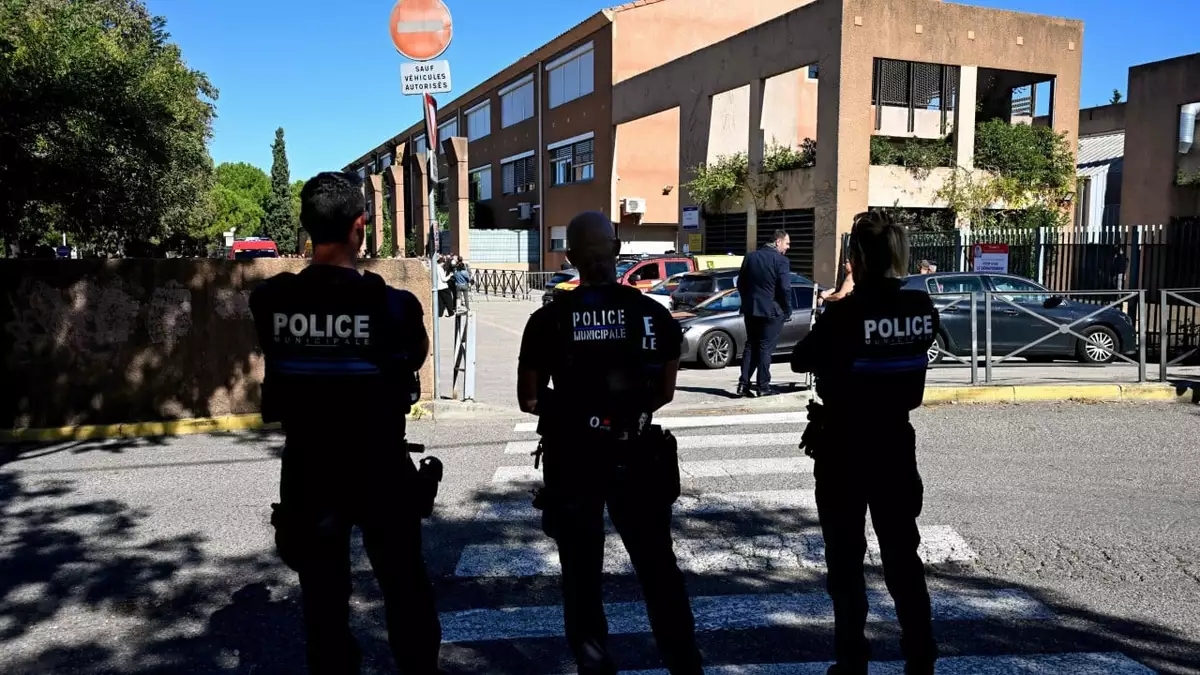 French police detain pupil, 14, suspected of shooting principal and teacher