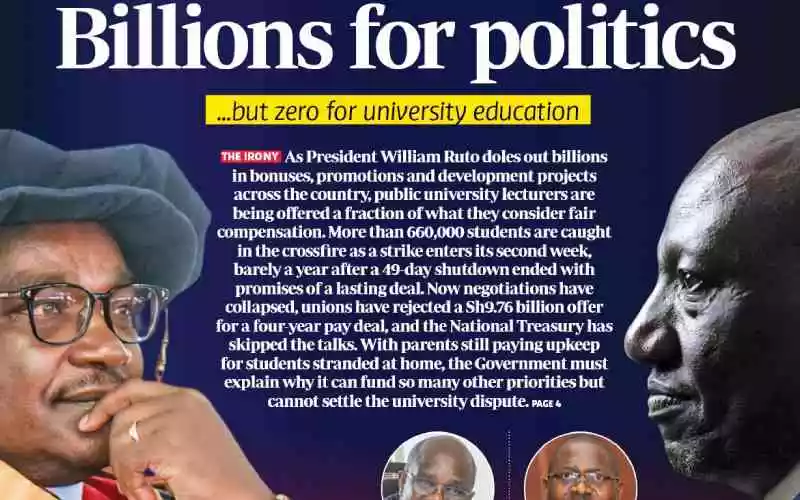 State commits billions across sectors, but no deal for lecturers