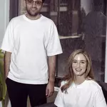 Luana Lopes Lara and Tarek Mansour