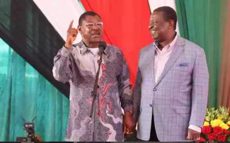 The presidency is way out of reach for Mudavadi, Wetang'ula