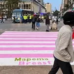 Explainer: Why Some Nairobi CBD Zebra Crossings Are Painted Pink