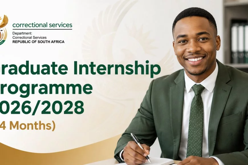 Department of Correctional Services Graduate Internship Programme 2026/2028 (24 Months) – Applications Open Nationwide
