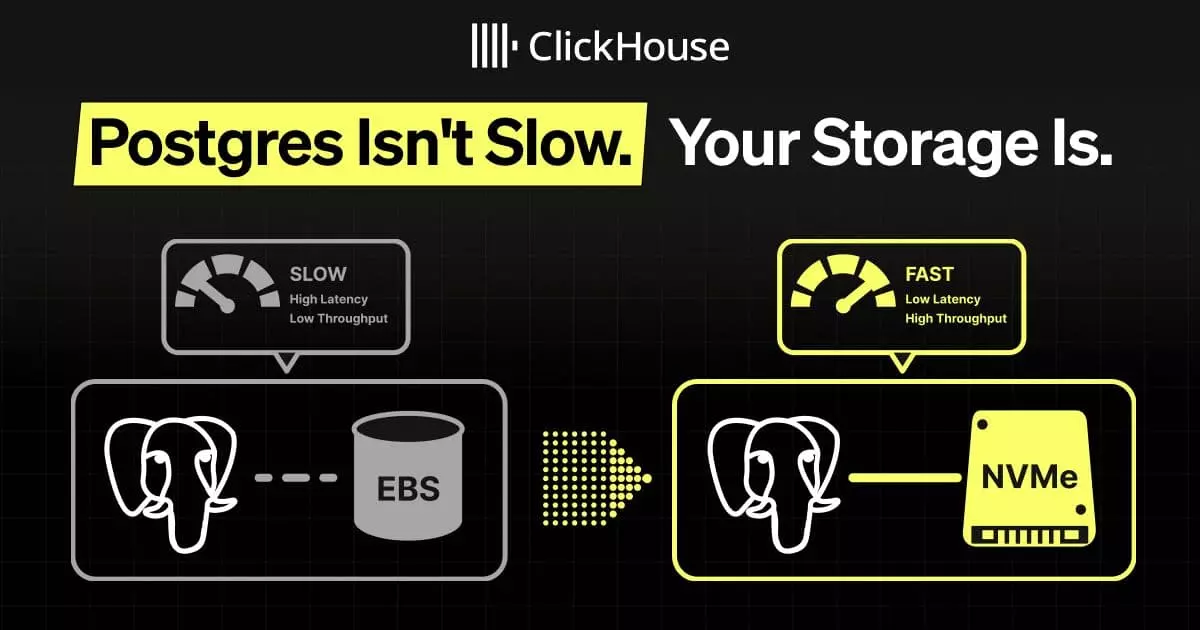 Postgres isn't slow, your storage is