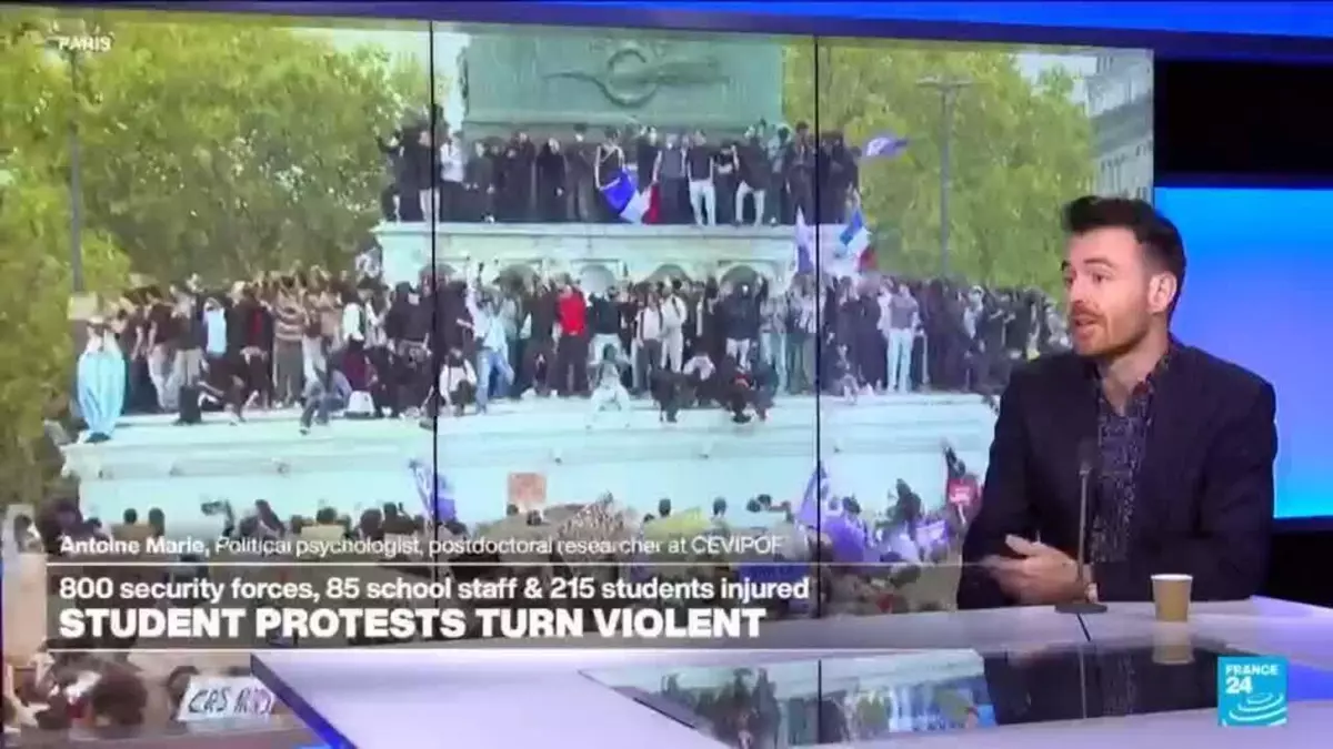 French student protests: Police impunity ‘below' the standards of a 'well-functioning democracy’