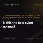 Is this the new cyber normal?