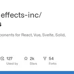 Shaders, WebGPU Components for React, Vue, Svelte, Solid, JavaScript and Framer