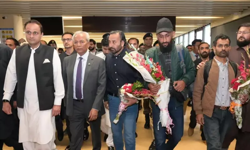 Remaining 3 Pakistanis rescued from hijacked vessel off Somalia return home