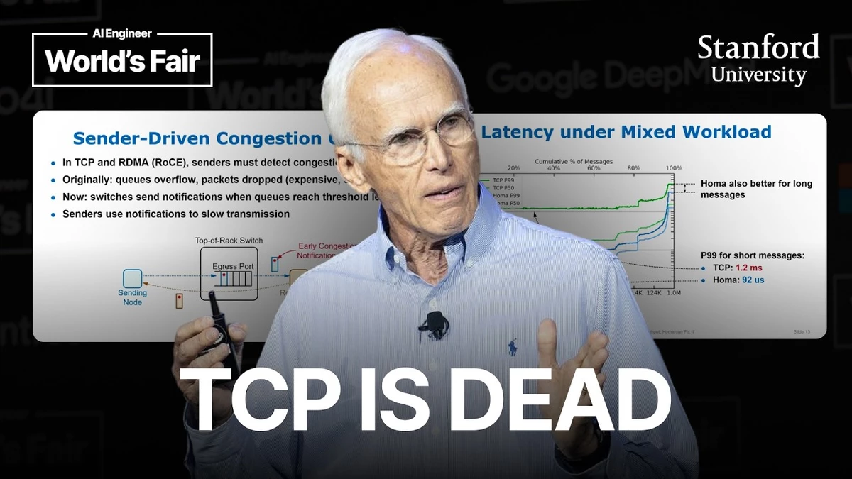 Homa: The End of TCP for AI Clusters [video]