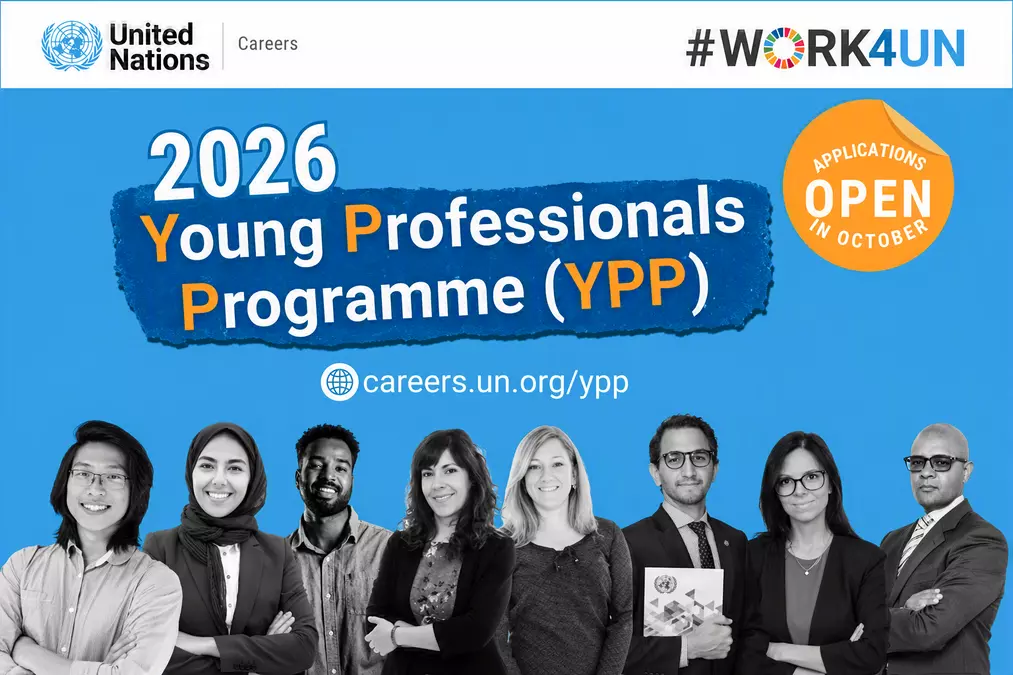 UN Young Professionals Programme (YPP) 2026: Development and Sustainability Exam – Apply by November 30