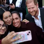 Prince Harry and Meghan in first joint outing since UK return: ‘great to be back!’