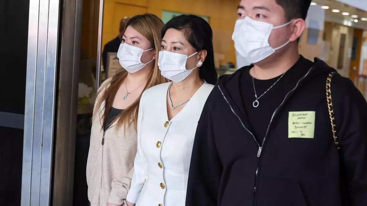 Abby Choi gave HK$2m for waffle shop to ‘bootlicker’ ex-brother-in-law, trial told