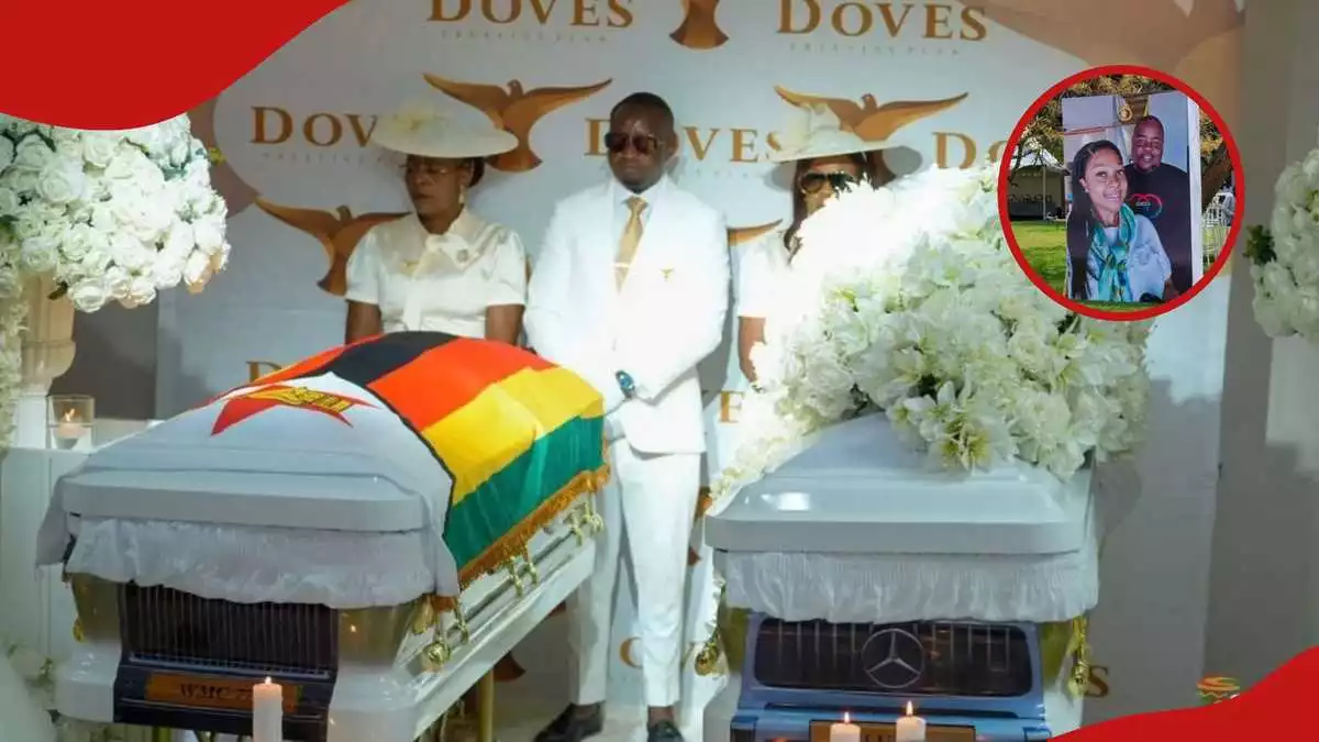Wicknell Chivayo: Bodies of businessman, wife killed in helicopter crash to lie in state ahead of burial