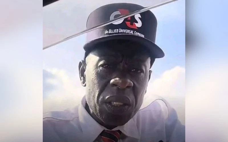 VIDEO: Kenyan security guard goes viral over striking Gachagua resemblance