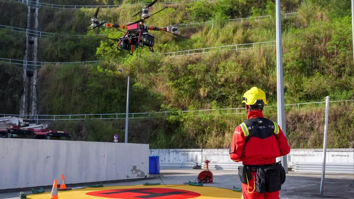 AI-powered drones to help detect hill fires during Chung Yeung Festival