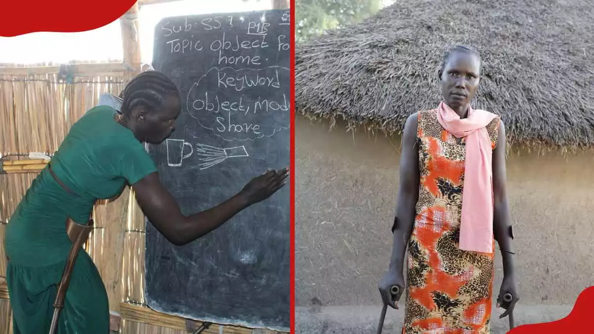 Mother of 5 who survived snake bite overcomes disability to become registered teacher