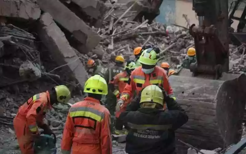 Several feared trapped in Eastleigh building collapse