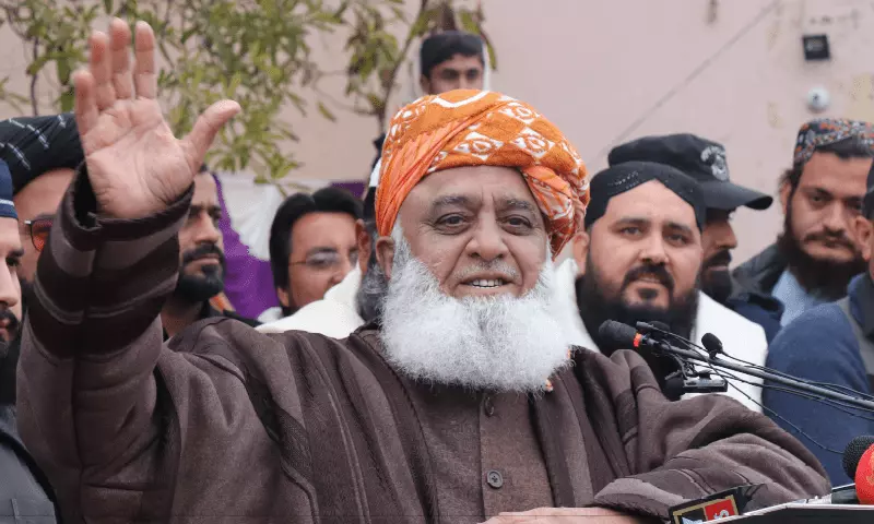 Fazl clarifies he criticised policies, not institutions after ministers allege he sought 'share' in KP governance