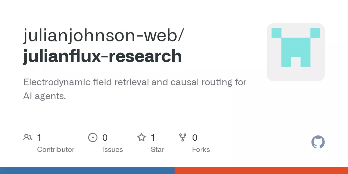 JulianFlux: Electrodynamic vector retrieval and causal routing for AI