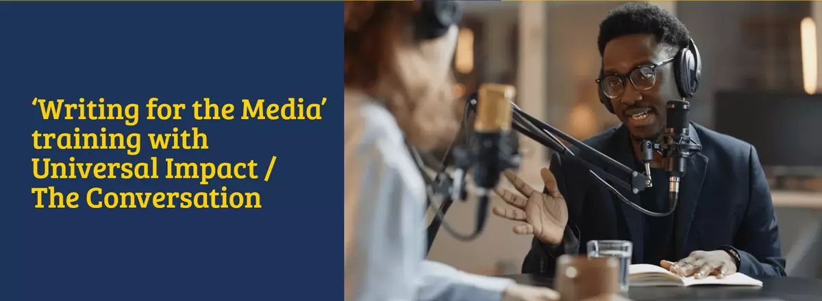 Writing for the Media Training 2027: Fully Funded Research Communication Training by ACU and The Conversation for Early Career Researchers