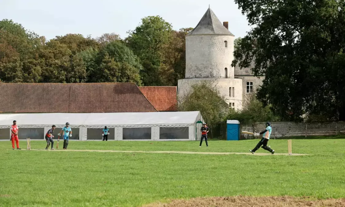 Tiny French hamlet holds 'historic' cricket tournament