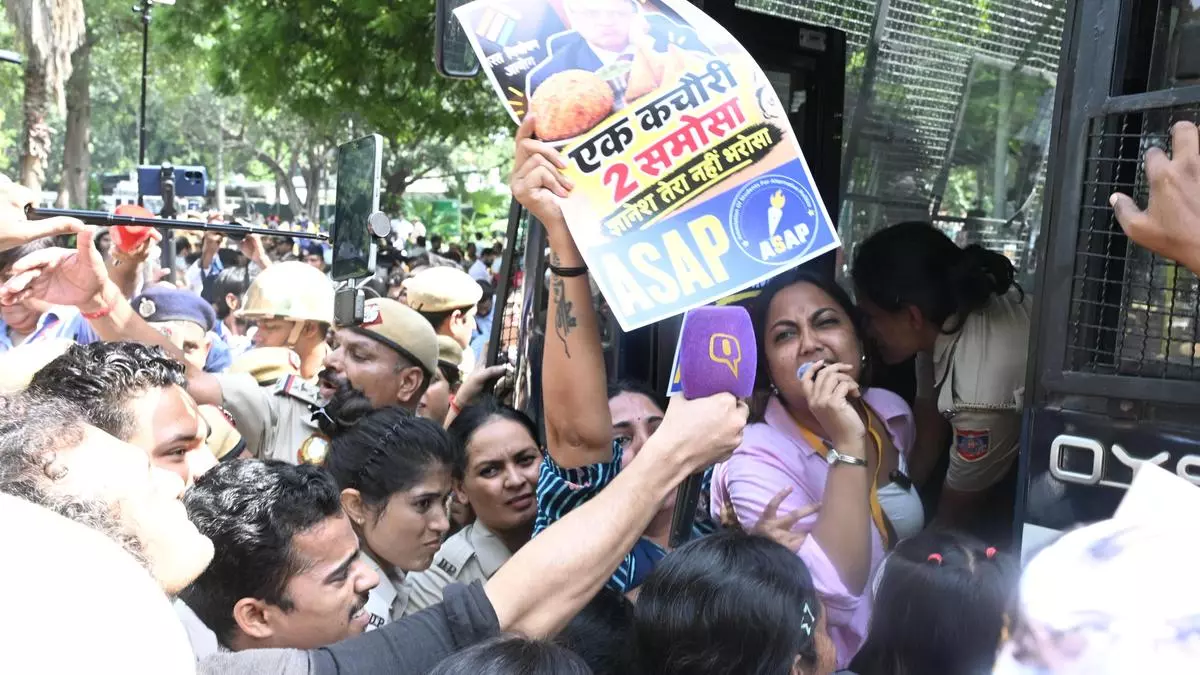 Protests held across country demanding CEC Gyanesh Kumar’s ouster, hundreds detained