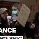 French high school students predict escalation of protests