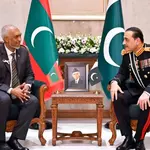 Maldives president, CDF Munir stress importance of strengthening bilateral defence cooperation