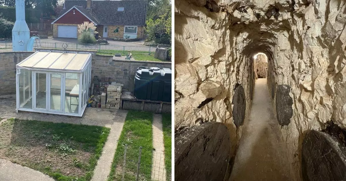 House with 15M underground tunnels for sale for 300k