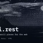 Animated ASCII Art for Web Pages