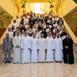 United Arab Emirates University and Department of Community Development celebrate 98 graduates of 4th cohort of Capacity Building Program for Social Care Professionals