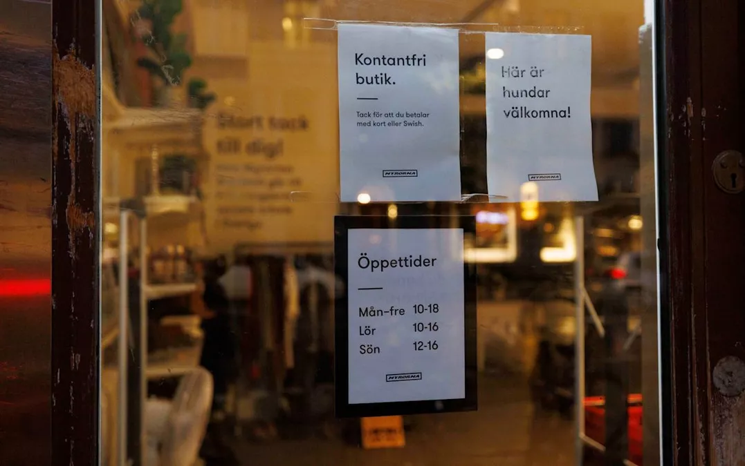 Why Sweden is abandoning its cashless society