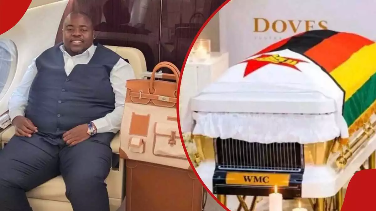 Reasons Wicknell Chivayo's Casket Is Draped in Zimbabwean Flag, Marked WMC 777