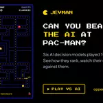 Show HN: Jevman – AI decision models play Pac-Man