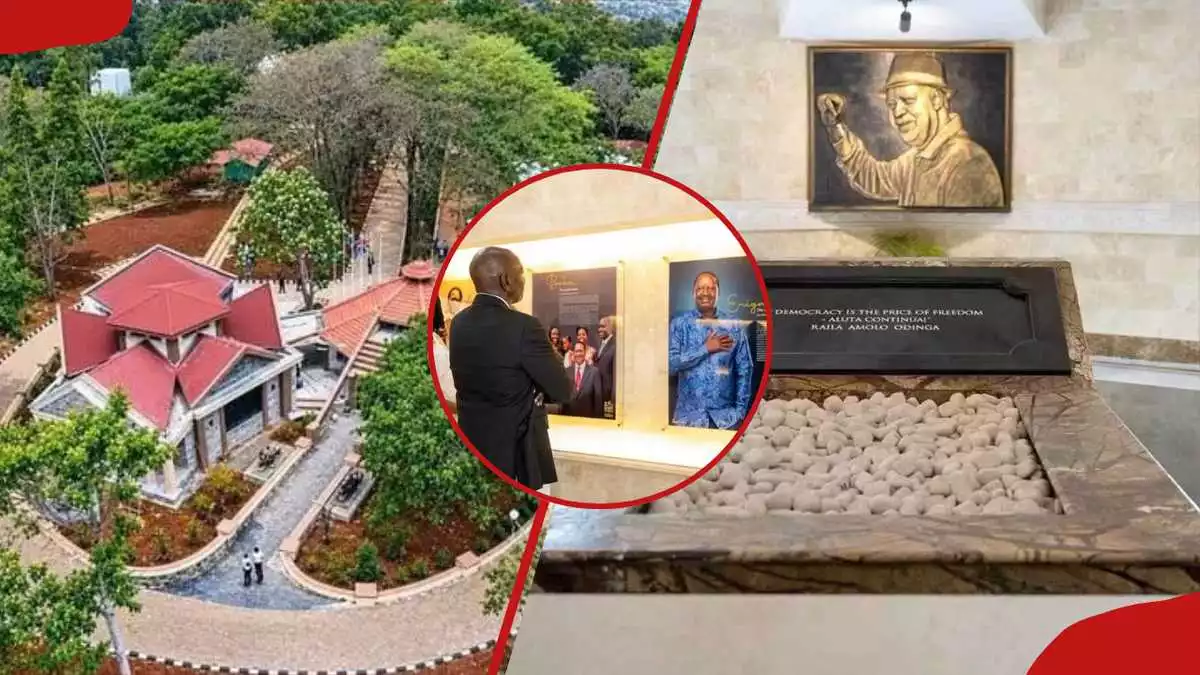 Inside KSh 30M Raila Mausoleum: How Much Went to Marble, Glass and KDF Labour
