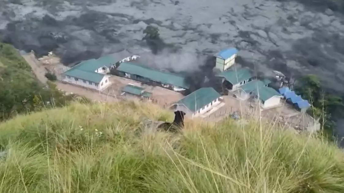 Nepal flash floods sweep away houses, five people missing
